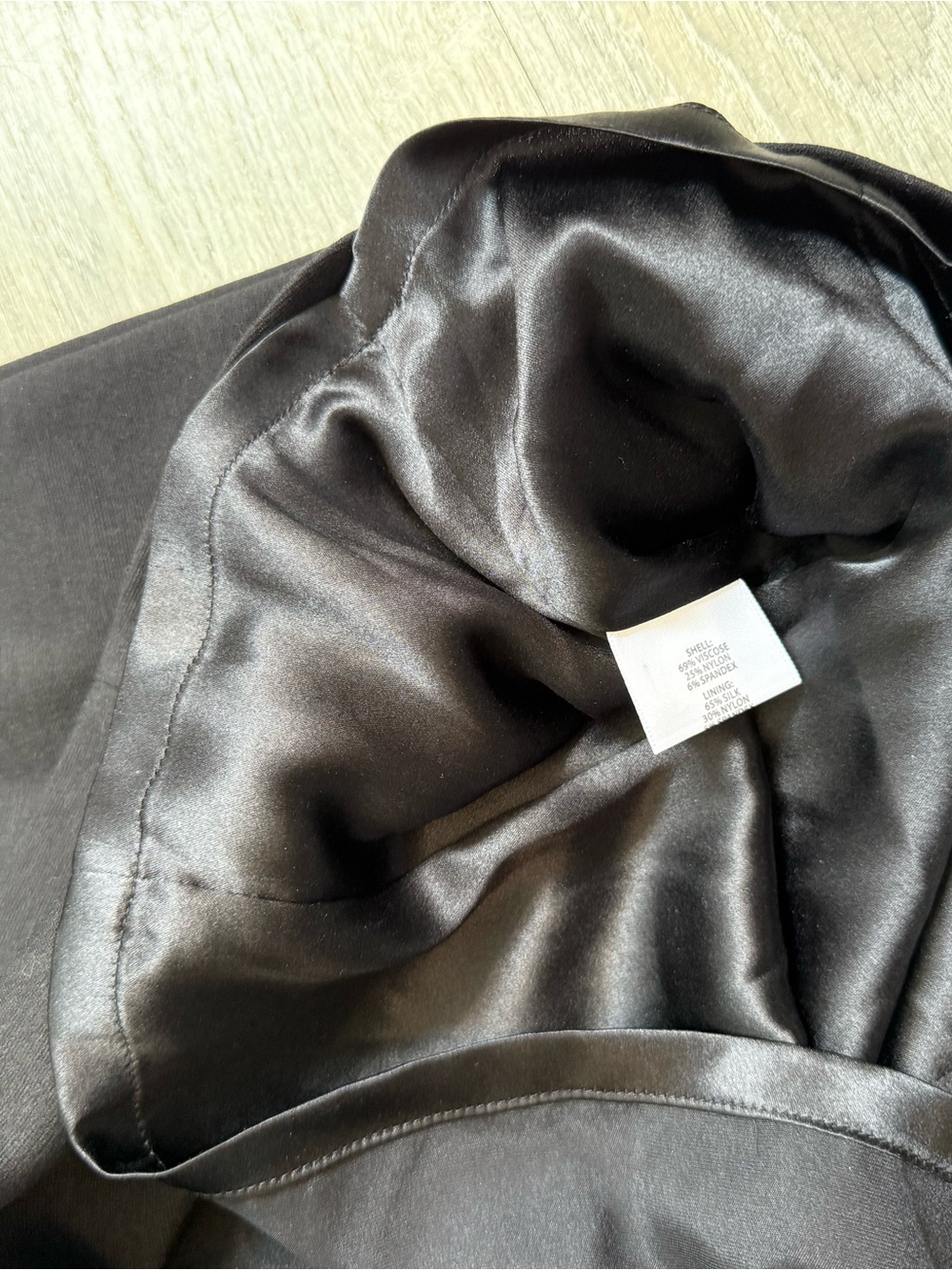 Eileen Fisher Little Black Dress Sleeveless Midi Timeless Staple - Picture 4 of 8